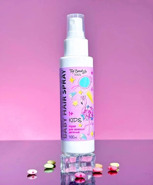 Спрей для волосся дитячий TopBeauty Kids Легке розчісування 1+, 100 мл - зображення 4