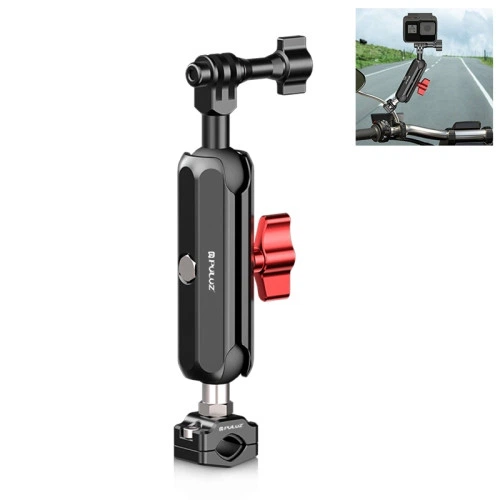 Крепление Puluz PU3212 Magic Arm для мотоцикла и велосипеда двойная шаровая голова 360° нагрузка до 5 кг - изображение 2