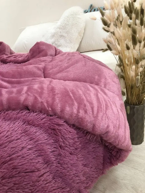 Ковдра всесезонна Grass Ведмідь плюшеве хутро з коротким ворсом 200x230 см рожевий (tra25) - Фото 1 Ковдра всесезонна Grass Ведмідь плюшеве хутро з коротким ворсом 200x230 см рожевий (tra25) - зображення 1