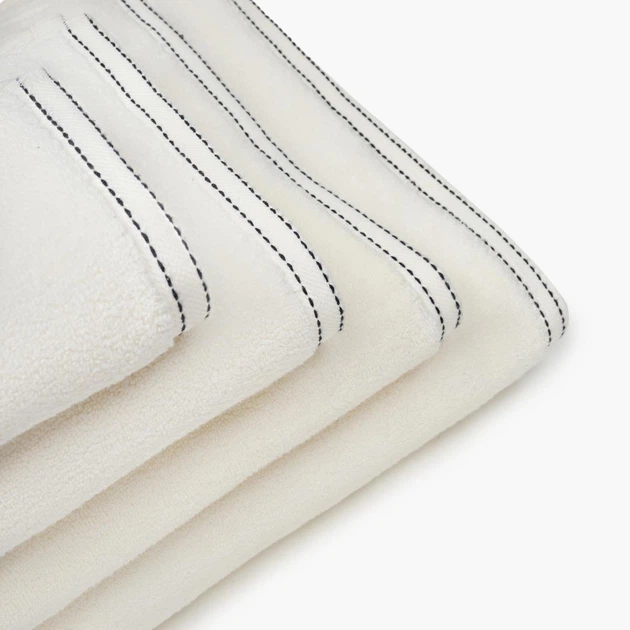 Полотенце MBM HOME "След ветра" 30x50 см айвори/шпилька (BT-17 S IVORY/PIN) - изображение 6