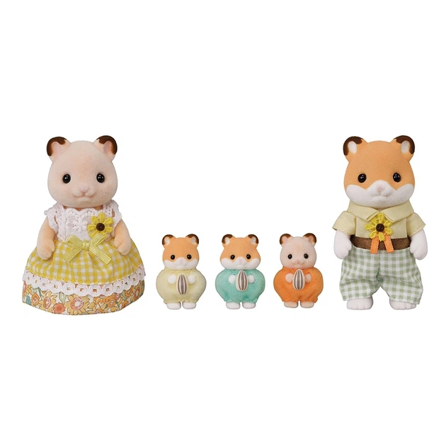 Ігровий набір Sylvanian Families "Сім'я хом'яків" (5856) - изображение 3