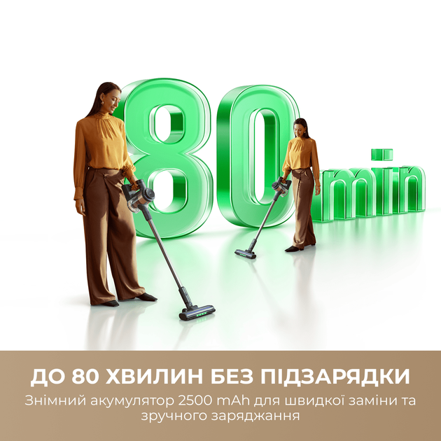 Бездротовий пилосос MOVA S7 Ultra - зображення 2