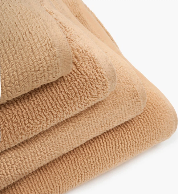 Полотенце махровое MBM HOME для ванной Шепот 30x50 см бежевое (BT-21 S LIGHT BEIGE) - Фото 6 Полотенце махровое MBM HOME для ванной Шепот 30x50 см бежевое (BT-21 S LIGHT BEIGE) - изображение 6