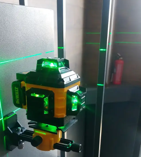 Нивелир лазерный 3D-4D DeWalt 16x360° Лазерный уровень с дистанционным управлением Нивелир аккумуляторный - изображение 5