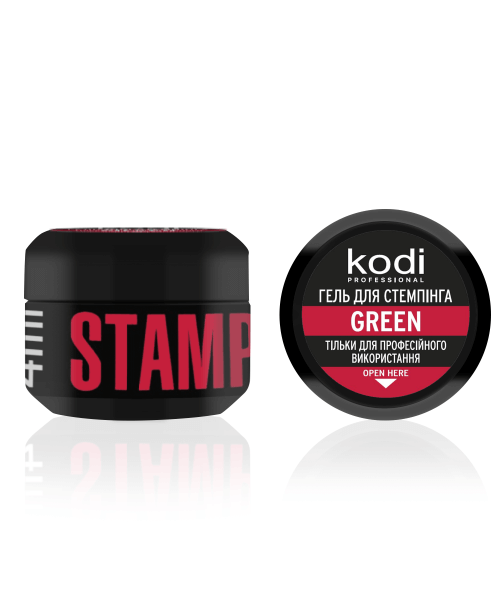 Гель для стемпинга Stamping Gel Green, 4 мл - изображение 3