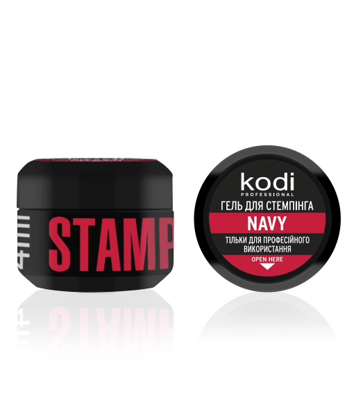 Гель для стемпінгу Stamping Gel Navy, 4 мл - зображення 3