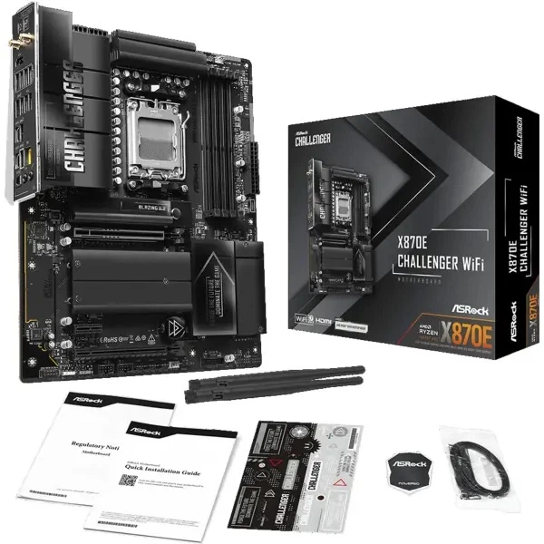 Материнська плата ASRock X870E Challenger WiFi Socket AM5 - зображення 6
