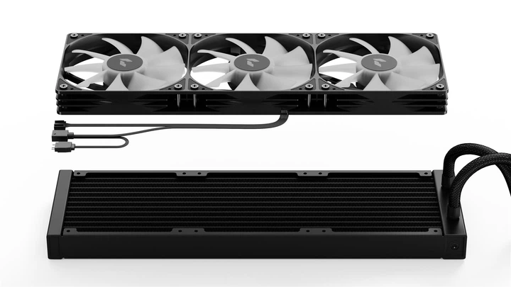Система водяного охлаждения APNX LC1-D 360 BK (APLA-SV36117.11) - изображение 9