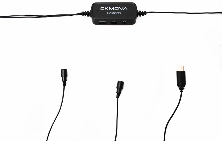 Двойной микрофонов CKMOVA LCM6CD USB-C (SUP_em4061) - изображение 7