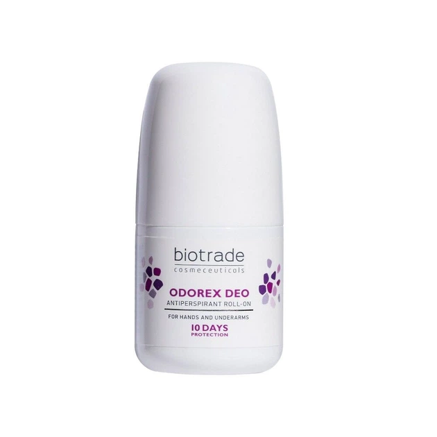 Антиперспірант кульковий тривалої дії Biotrade Odorex Deo Antiperspirant Roll-On "10 днів захисту" 40 мл - Фото 1 Антиперспірант кульковий тривалої дії Biotrade Odorex Deo Antiperspirant Roll-On "10 днів захисту" 40 мл - зображення 1