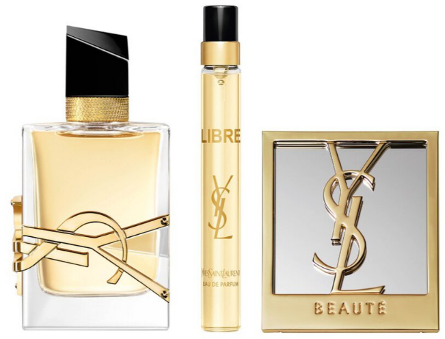 Набір для жінок Yves Saint Laurent Libre Парфумована вода 50 мл + Мініатюра Парфумована вода 10 мл + Дзеркало 1 шт (3614274776522) - зображення 2