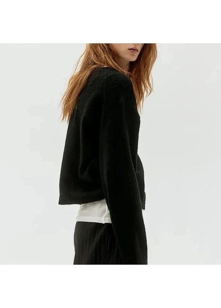 Пуловер жіночий H&M 271262846_black XS Чорний (2727000131081) - зображення 3
