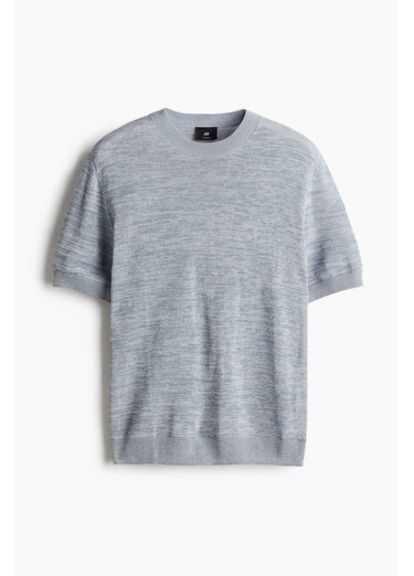 Джемпер мужской H&M 271257189_blue XL Серый (2727000128098) - Фото 1 Джемпер мужской H&M 271257189_blue XL Серый (2727000128098) - изображение 1