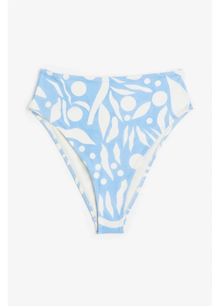 Нижняя часть купальника женская H&M 271050477_bluewhite 44 Голубой/Белый (2727000143503) - изображение 3
