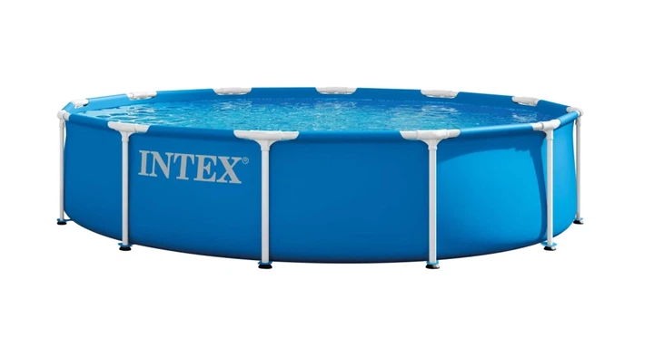 Каркасний басейн Intex з помпою 366 x 76 см Блакитний 28212ND (6941057432083) - зображення 2
