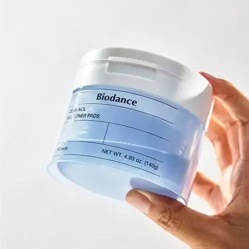 Гелеві тонер-пади BIODANCE Cera-Nol Gel Toner Pads 60 шт / 140 г зволоження та відновлення шкіри - изображение 3