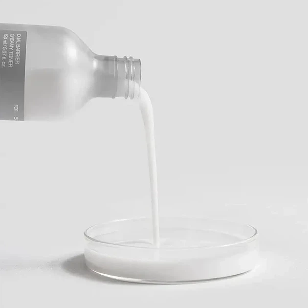 Бар’єрний кремовий тонер CELIMAX Dual Barrier Creamy Toner 150 мл з церамідами та пантенолом - зображення 5