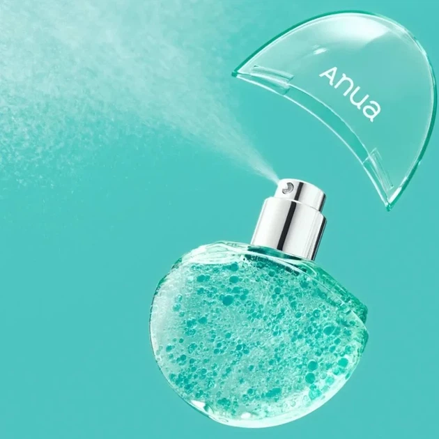 Зволожувальний міст-спрей для обличчя ANUA PDRN Hyaluronic Acid Hydrating Capsule Mist 30 мл для сяйва та комфорту шкіри - изображение 4