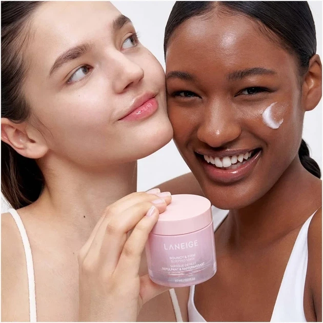 Нічна маска для обличчя LANEIGE Bouncy Firm Sleeping Mask для пружності шкіри 60 мл - изображение 3