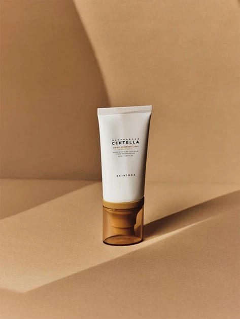 Сонцезахисний крем для обличчя SKIN1004 Madagascar Centella Air-Fit Suncream Light SPF30 PA++++, 50 мл — мінеральний сонцезахисний - зображення 5
