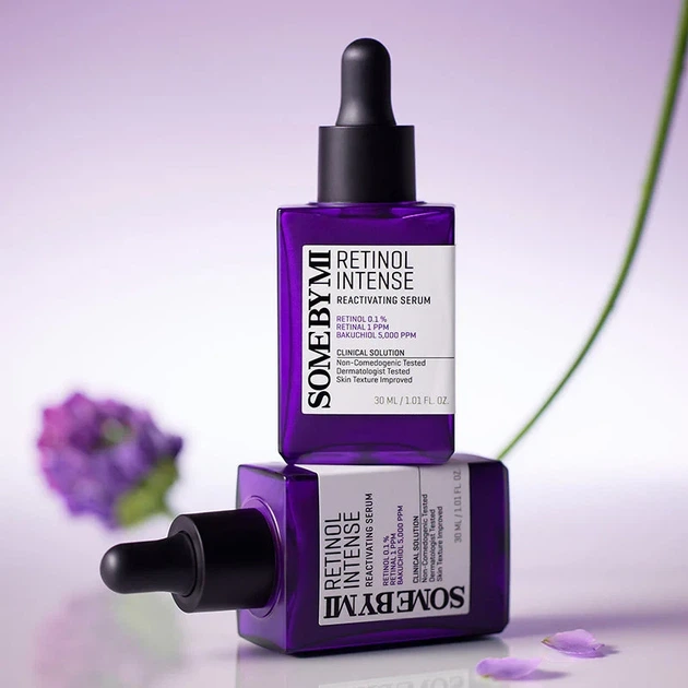 Сироватка для обличчя SOME BY MI Retinol Intense Reactivating Serum 30 ml — антивіковий догляд, оновлення шкіри та вирівнювання те - изображение 4