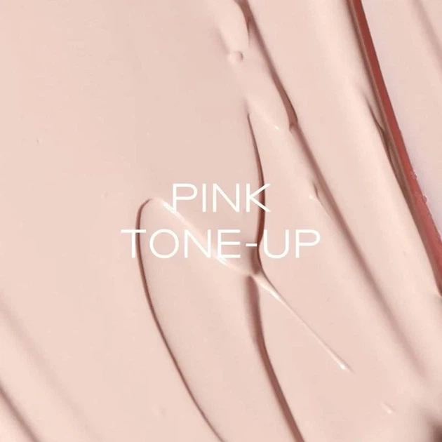 Тонуючий сонцезахисний крем d'Alba Tone-Up Pink Correcting Sun Cream SPF50+ PA++++ для вирівнювання тону шкіри - изображение 3