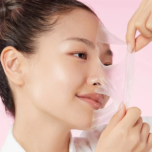 Нічна маска для обличчя MEDICUBE Collagen Night Wrapping Mask 75 ml — відновлення, пружність та інтенсивне зволоження шкіри - изображение 4