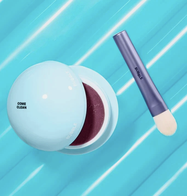 Очищувальна глиняна маска для обличчя BUBBLE Come Clean Detoxifying Clay Mask 45 мл - изображение 3