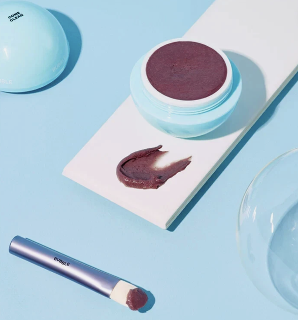 Очищувальна глиняна маска для обличчя BUBBLE Come Clean Detoxifying Clay Mask 45 мл - изображение 4