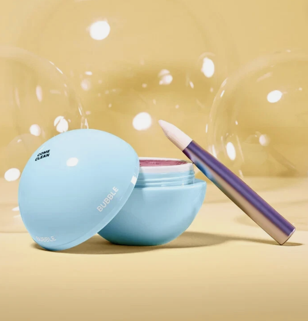 Очищувальна глиняна маска для обличчя BUBBLE Come Clean Detoxifying Clay Mask 45 мл - изображение 5