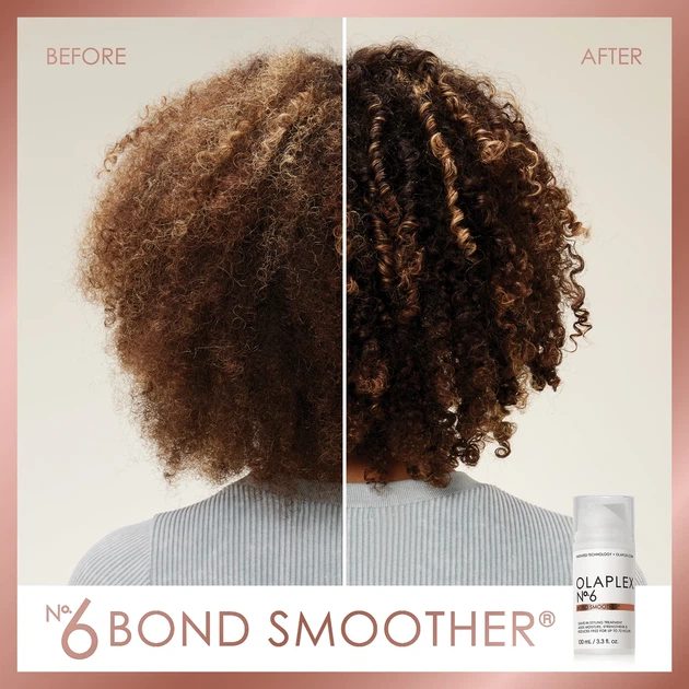 Крем для волосся OLAPLEX No.6 Bond Smoother 100 мл для розгладження та захисту від пухнастості - изображение 3