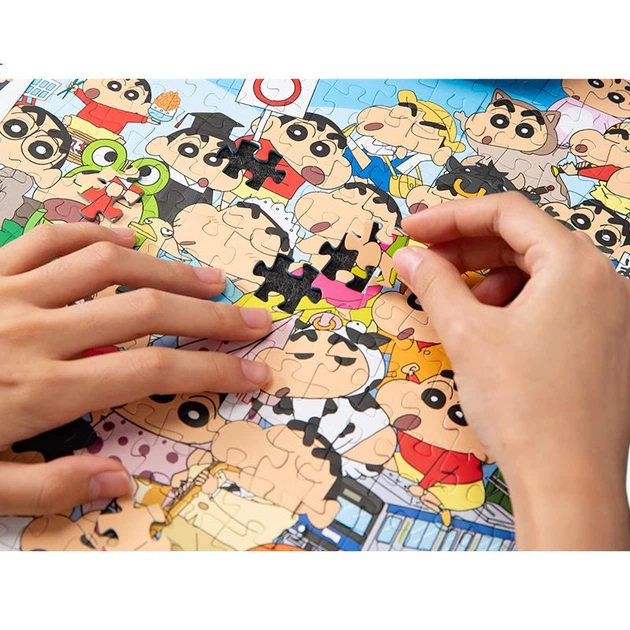 Пазл VINLAA Crayon Shin-chan 1000 деталей, высокой сложности, для взрослых - Фото 1 Пазл VINLAA Crayon Shin-chan 1000 деталей, высокой сложности, для взрослых - изображение 1