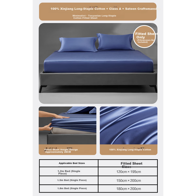 Покрывало для кровати Mercury Home Textile из хлопка, плотность 100 нитей, длинноволокнистый хлопковый сатин, наматрасник, 1,5х2 м - изображение 4