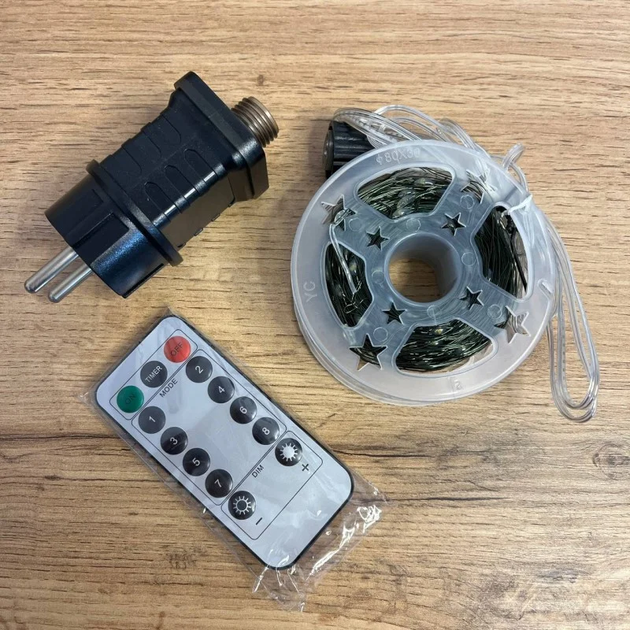 Светодиодная гирлянда "Роса" (LED Light String, 110V/220V) - Фото 1 Светодиодная гирлянда "Роса" (LED Light String, 110V/220V) - изображение 1