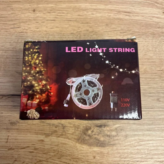 Светодиодная гирлянда "Роса" (LED Light String, 110V/220V) - Фото 3 Светодиодная гирлянда "Роса" (LED Light String, 110V/220V) - изображение 3