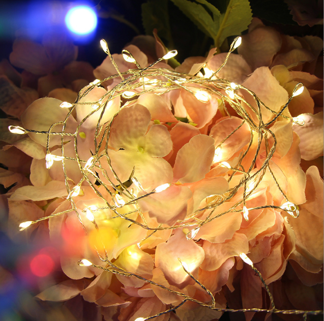 Гирлянда "Мишура" 3м 100 LED Warm White USB с пультом. LU995 - изображение 9