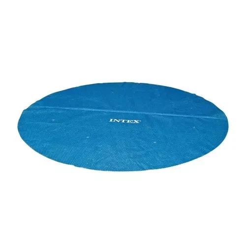 Теплозберігаюче накриття Intex Krystal Clear Pool Basics Ø206 см солярна плівка для круглих каркасних, надувних басейнів Ø244 см - зображення 6