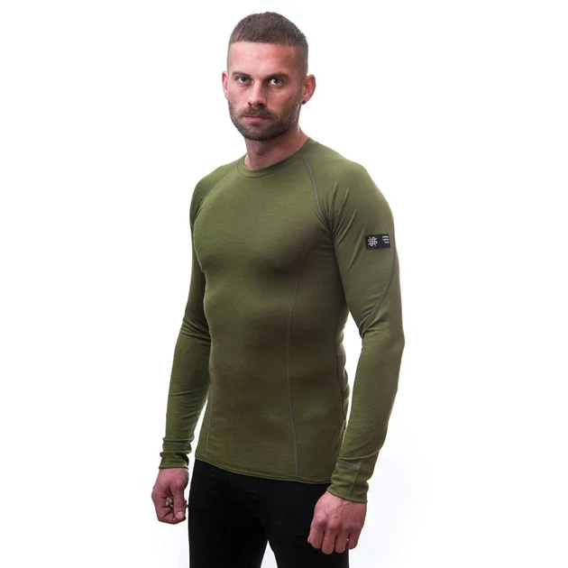 Термоп футболка мужская Sensor Merino Active LS XXL Мерино safari - Фото 3 Термоп футболка мужская Sensor Merino Active LS XXL Мерино safari - изображение 3