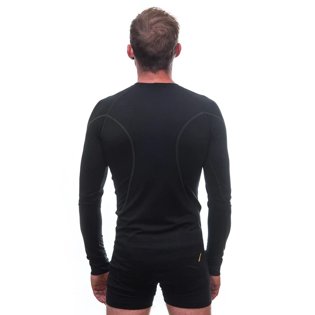 Термоблузка Merino Active LS черная мериносовая S - изображение 5