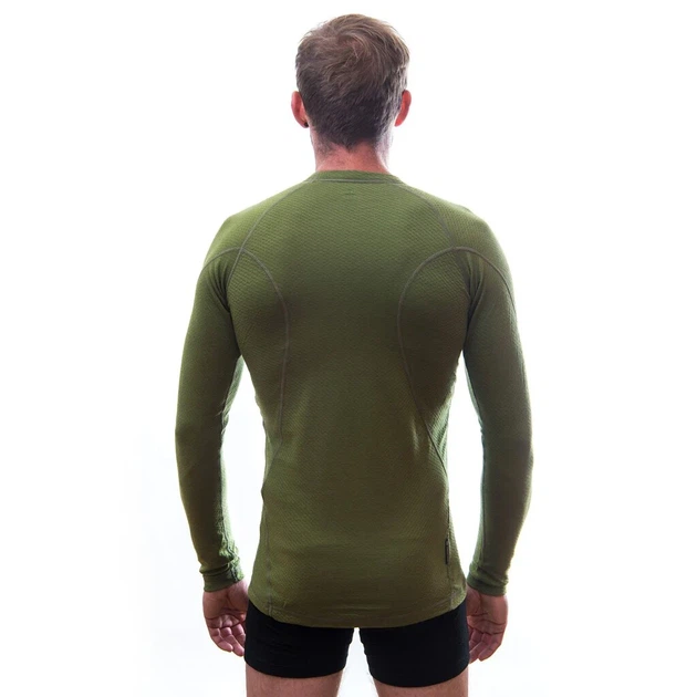Термоблузка мужская Sensor Merino DF LS XXL Смесь мериноса safari - Фото 5 Термоблузка мужская Sensor Merino DF LS XXL Смесь мериноса safari - изображение 5