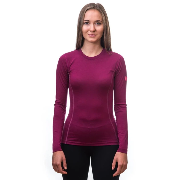 Термоблузка Sensor Merino Active LS M мерино лиловый - Фото 4 Термоблузка Sensor Merino Active LS M мерино лиловый - изображение 4
