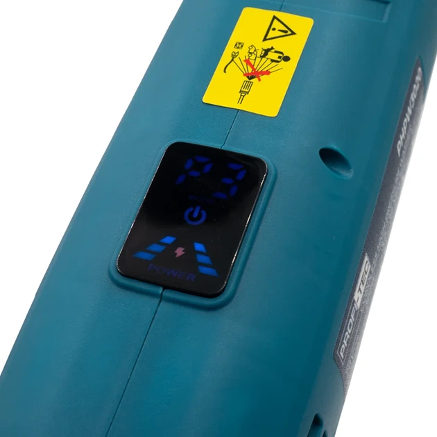 Акумуляторна мийка високого тиску PROFI-TEC PHPW3020 POWERLine (Алюмінієва помпа, 2×PT2040MP (4.0Аг), зарядний пристрій) - изображение 9