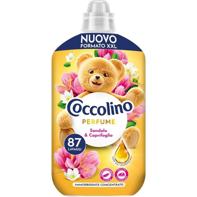 Концентрований ополіскувач для білизни Coccolino Perfume Сандал та жимолость 1827 мл