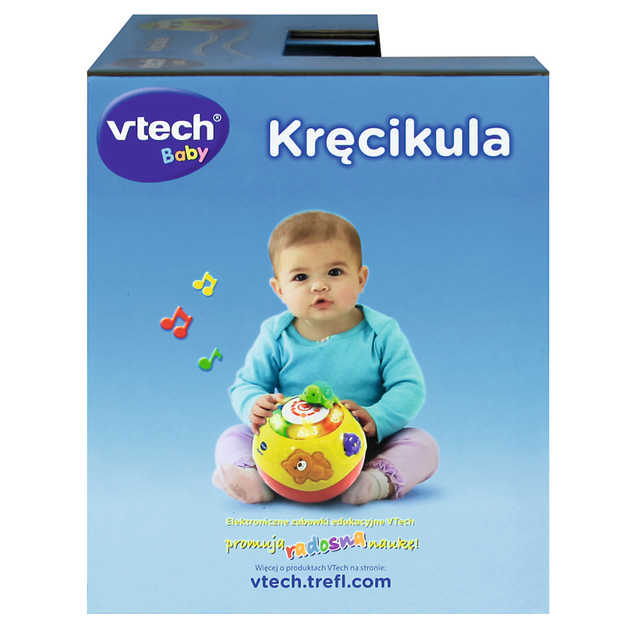 Інтерактивний м'яч Vtech Baby Cravl and Learn зі звуками та музикою (3417761849033) - зображення 3