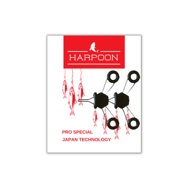 Кліпса на макушатник HARPOON №3 Подвійна 2шт - Фото 1 Кліпса на макушатник HARPOON №3 Подвійна 2шт - изображение 1