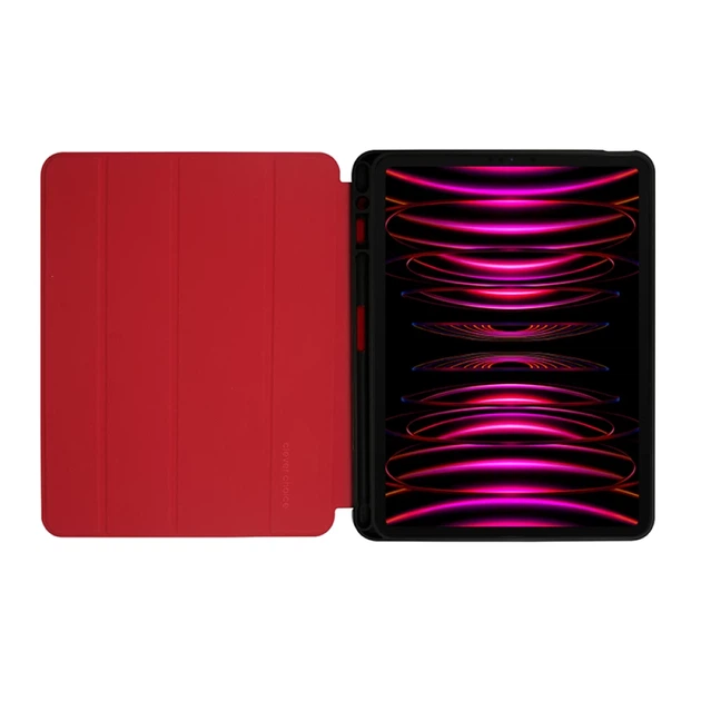 Etui Crong FlexFolio do iPad Air 11" 2026-2024 / iPad Air 10.9" 5-4 gen / iPad Pro 11" 2022-2021 Red (5904310702256) - Zdjęcie 2 Etui Crong FlexFolio do iPad Air 11" 2026-2024 / iPad Air 10.9" 5-4 gen / iPad Pro 11" 2022-2021 Red (5904310702256) - obraz 2