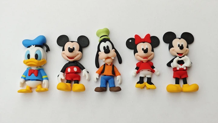 Брелок Електричне Мишеня Рухоме Mini Flexi Keychain 7 См 3Д Друк - зображення 5