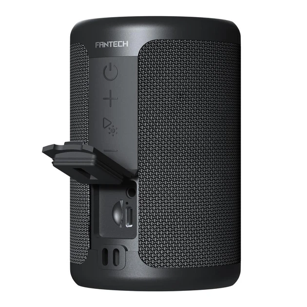 Колонка портативная Fantech BS154 NeraBox, Bluetooth 5.4, 52мм 5Вт RMS, TWS, IPX4, RGB, AUX/TF/USB-C, аккумулятор 1200мАч, Black - изображение 7