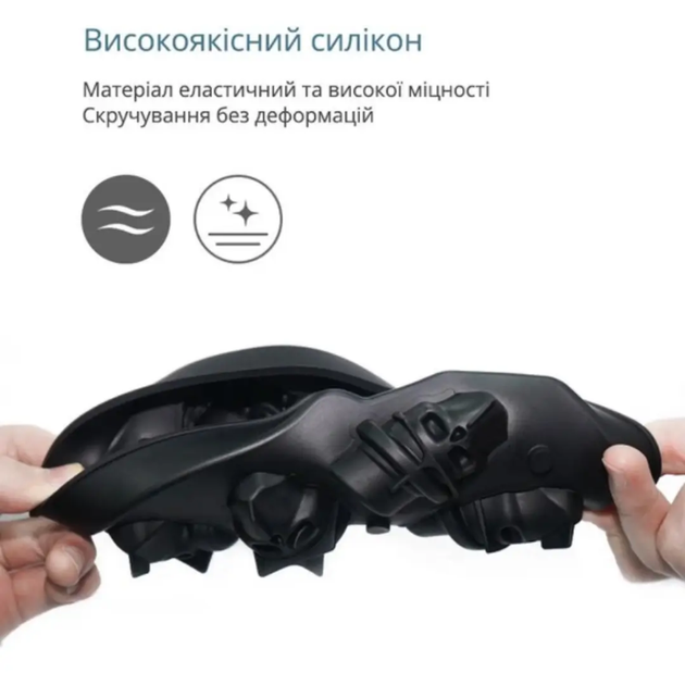 Силіконовий контейнер для льоду 3D Череп з кришкою лійкою та 6 комірками чорний (841029) - Фото 9 Силіконовий контейнер для льоду 3D Череп з кришкою лійкою та 6 комірками чорний (841029) - зображення 9