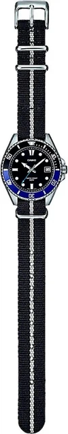 Годинник Casio Timeless Collection MDV-10C-1A2VEF., Black/Blue. Нержавіюча сталь - изображение 2